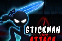 Hordes of stickmen, wave by wave trying to wear you down, waiting for your