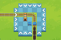 Solve the train puzzles