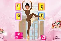 Help Ballerina Tina practice her dance routine!