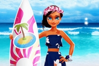 Hang out with surfer girl Tina!