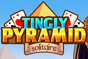 Kartat e kuqe dhe të zeza me ilustrime piramide në sfond të kaltër